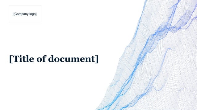Precision forestry management title slide with modern wave design for LiDAR inventory, canopy analytics, carbon accounting, and forest planning.