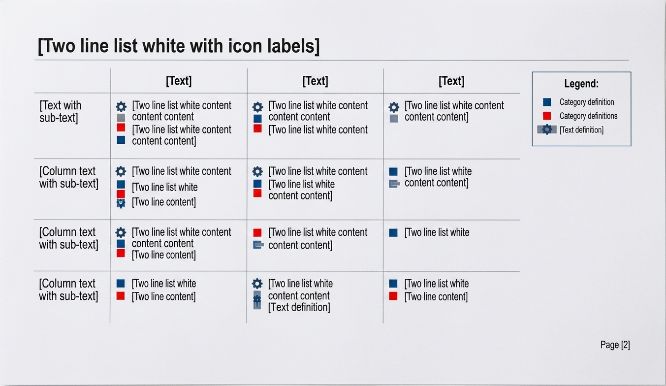 Partner readiness matrix showing enablement modules by partner type with color-coded status markers and a legend